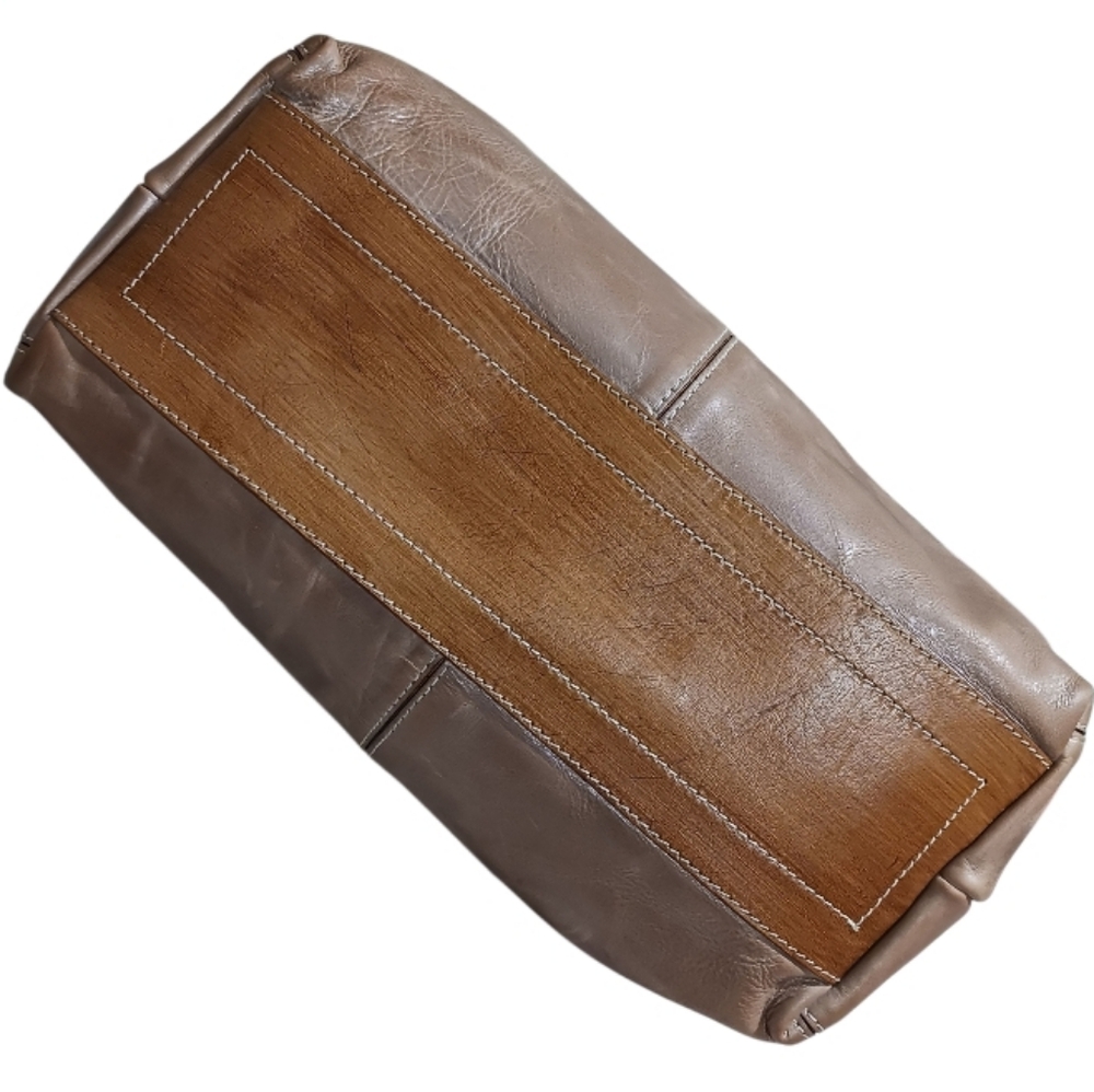 Cavalcanti Florence 1958 Leather Tote Satchel - Picture 9 of 15